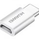 Huawei 4071259 adattatore per inversione del genere dei cavi MicroUSB USB 3.1 Type-C Bianco 3