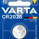 Varta LITHIUM Coin CR2025 (Batteria a bottone, 3V) Blister da 1 3