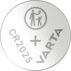 Varta LITHIUM Coin CR2025 (Batteria a bottone, 3V) Blister da 1 4