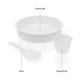 Tristar RK-6138 pentola a vapore 1 cestello/i Libera installazione 900 W Grigio 16