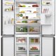 Haier Cube 83 Serie 7 HCW7819EWMP frigorifero side-by-side Libera installazione 537 L E Platino, Acciaio inossidabile 5