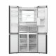 Haier Cube 83 Serie 7 HCW7819EWMP frigorifero side-by-side Libera installazione 537 L E Platino, Acciaio inossidabile 16