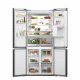 Haier Cube 83 Serie 7 HCW7819EWMP frigorifero side-by-side Libera installazione 537 L E Platino, Acciaio inossidabile 17