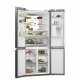 Haier Cube 83 Serie 7 HCW7819EWMP frigorifero side-by-side Libera installazione 537 L E Platino, Acciaio inossidabile 19
