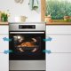 Gorenje GECS6C70XPA Cucina Elettrico Piano cottura a bobina Acciaio inox 18