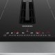 Siemens iQ500 ED851FQ15E piano cottura Nero Da incasso 80 cm Piano cottura a induzione 4 Fornello(i) Cappa da incasso 4