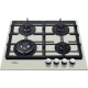 Whirlpool AKTL 629/S Argento Da incasso Gas 4 Fornello(i) 3