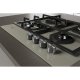 Whirlpool AKTL 629/S Argento Da incasso Gas 4 Fornello(i) 10