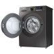 Samsung WD80TA046BXEU lavasciuga Libera installazione Caricamento frontale Argento E 8