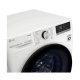 LG F4DV5010SMW lavasciuga Libera installazione Caricamento frontale Bianco E 4