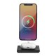 Native Union Snap 2-in-1 Magnetic Wireless Charger Auricolare, Smartphone Nero, Cromo, Bianco USB Carica wireless Ricarica rapida Interno 3
