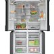 Bosch Serie 6 KFN96AXEA Serie 4 Frigorifero multidoor da libera installazione 183 x 90.5 cm Acciaio nero anti-impronta Classe E 3