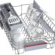 Bosch Serie 4 SPU4HMW53S lavastoviglie A scomparsa totale 10 coperti E 11