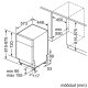 Bosch Serie 4 SPU4EKW28S lavastoviglie A scomparsa totale 9 coperti D 9