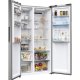 Haier SBS 90 Serie 5 HSR5918DWMP frigorifero side-by-side Libera installazione 521 L D Platino, Acciaio inossidabile 6