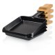 Princess 162950 griglia per raclette 4 persona(e) 800 W Nero, Legno 5