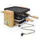 Princess 162950 griglia per raclette 4 persona(e) 800 W Nero, Legno 6