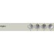 Whirlpool GOFL 629/S Argento Da incasso 59 cm Gas 4 Fornello(i) 4