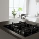 Whirlpool AKT 627/NB Nero Da incasso 59 cm Gas 4 Fornello(i) 7