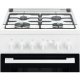 Electrolux LKG500002W Cucina Elettrico Gas Bianco 3