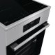 Gorenje 740742 cucina Elettrico Piano cottura a induzione Nero, Acciaio inox 6