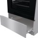 Gorenje 740742 cucina Elettrico Piano cottura a induzione Nero, Acciaio inox 8