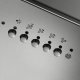 AEG DCK5280HG Integrato a soffitto Acciaio inox 735 m³/h 7