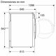 Siemens WQ33G2D0ES asciugatrice Libera installazione Caricamento frontale 8 kg A+++ Bianco 8
