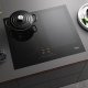 Miele KM 7464 FL Nero Da incasso 62 cm Piano cottura a induzione 4 Fornello(i) 4