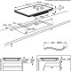Electrolux Serie 300 EIV95550 Nero Da incasso 90 cm Piano cottura a induzione 5 Fornello(i) 14