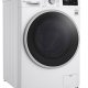 LG F864V37WR lavasciuga Libera installazione Caricamento frontale Bianco E 11