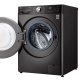 LG F24V92BSTA lavatrice Caricamento frontale 12 kg 1400 Giri/min Nero 12