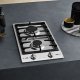 Miele CS 1012-2 G Nero, Acciaio inox Da incasso 29 cm Gas 2 Fornello(i) 3