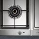 Miele CS 1011-1 G Nero, Acciaio inox Da incasso 29 cm Gas 1 Fornello(i) 5