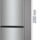 Gorenje NRC62CSXL4 Libera installazione 361 L C Argento, Grigio 11