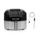 Princess 01.182092.01.001 friggitrice Singolo 5,6 L Indipendente 1760 W Friggitrice ad aria calda Nero, Argento 6