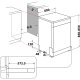 Whirlpool WFO 3P31 PL X Libera installazione 15 coperti 17