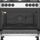 Beko GM15122DXB: Cucina Elettrica Multifunzione, 90x60 cm 7