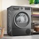 Bosch Serie 6 WQG245ARSN asciugatrice Libera installazione Caricamento frontale 9 kg A++ Grigio 5