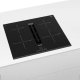 Bosch Serie 4 PIE631B15E piano cottura Nero Da incasso 59.2 cm Piano cottura a induzione 4 zone di Cottura Cappa Integrata 5