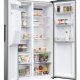Haier SBS 90 Serie 3 HSR3918EIMP frigorifero side-by-side Libera installazione 515 L E Platino, Acciaio inossidabile 8