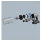 Electrolux EP81UP25DB Aspirapolvere a bastone 2 in 1 Batteria Secco Senza sacchetto Nero, Blu, Argento 21