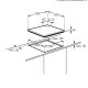 AEG HGB64301UM Piano cottura a gas Ultraflat Line 60 cm 21
