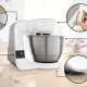Bosch Serie 4 MUM5X220 robot da cucina 1000 W 3,9 L Argento, Bianco Bilance incorporate 3