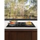 Electrolux DMSL8340AO Nero Da incasso 83 cm Piano cottura a induzione 4 Fornello(i) Cappa da incasso 16