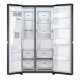 LG GSLV91MCAD frigorifero side-by-side Libera installazione 635 L D Nero 4