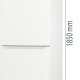 Gorenje NRKE62W Libera installazione 300 L E Bianco 12