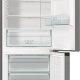Gorenje NRKE62XL frigorifero con congelatore Libera installazione 300 L E Stainless steel 6