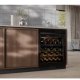 Electrolux WKU60DSP Cantinetta termoelettrica Da incasso Nero 40 bottiglia/bottiglie 6