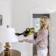 Kärcher 1.198-700.0 scopa elettrica Aspirapolvere a bastone 2 in 1 Batteria Secco HEPA Senza sacchetto 0,8 L 350 W Nero, Giallo 2,5 Ah 7